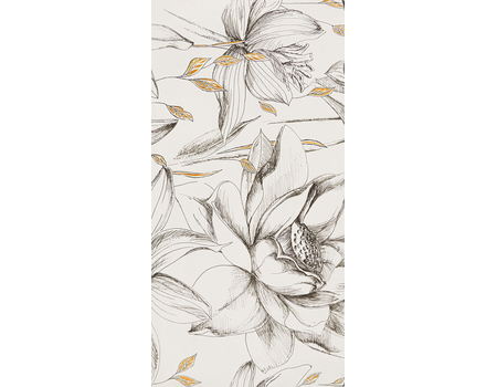 Velo bianco flowers 119,8x59,8 element 2