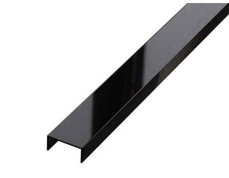 Профиль Inox ,черный   2cm x 270cm