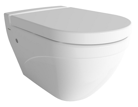 Taormina Arch WC + Toilet Seat  White Glossy