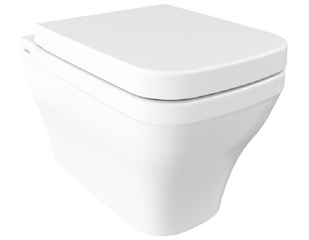 Firenze WC + Toilet Seat White Glossy