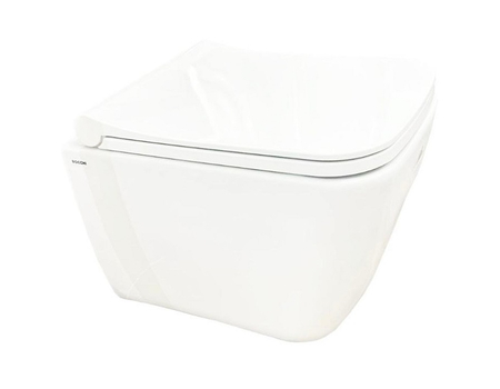 New Lavita Wc + Toilet Seat White Glossy