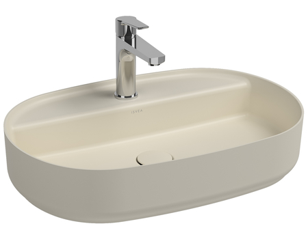 Infinity Washbasin 60 cm Ivory Matt