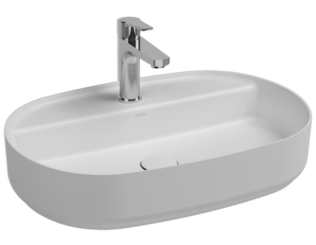 Infinity Washbasin 60 cm White Matt
