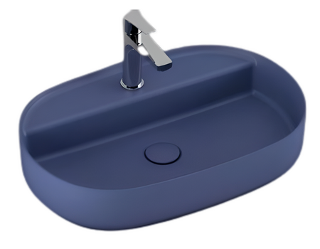 Infinity Washbasin 60 cm Blue Matt