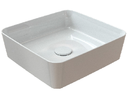 Peak  Washbasin 40cm White Glossy