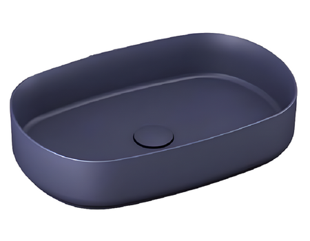 Infinity Washbasin 55 cm  Blue Matt