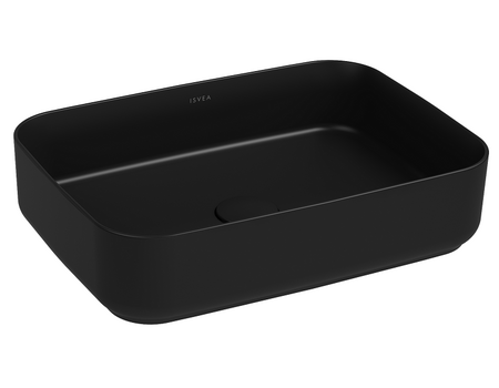 Infinity Washbasin 50cm Black Matt