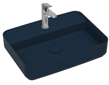 Infinity Washbasin 55 cm Blue Matt