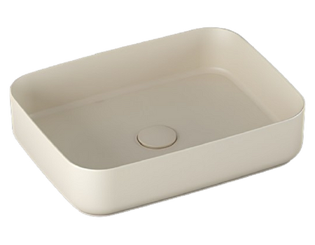 Infinity Washbasin 50cm Ivory Matt