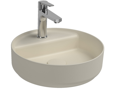 Infinity Washbasin 42 cm Ivory Matt