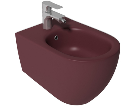 Infinity bidet Maroon Red