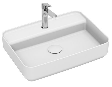 Infinity Washbasin 55 cm White Matt