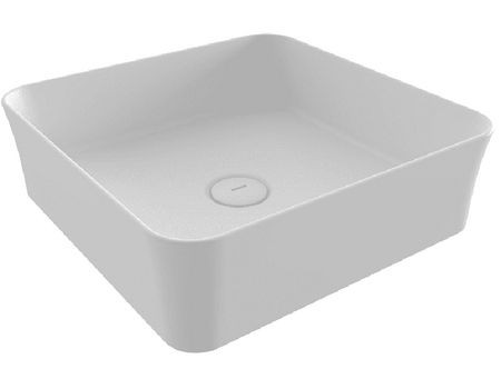 Sottile Slim Washbasin 38cm White Matt