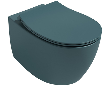 Sentimenti Neo WC+Toilet Seat  Petrol Green Matt