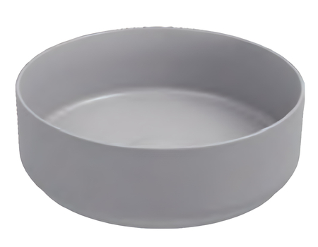 Infinity Washbasin 36 cm Stone Gray Matt