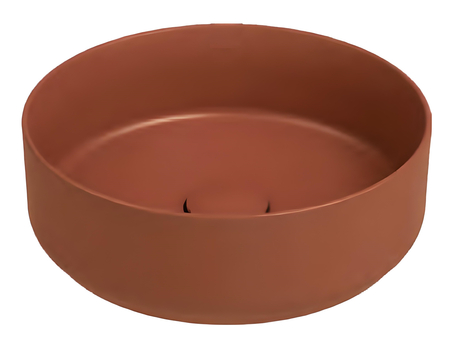 Infinity Washbasin 36 cm Terracotta Matt