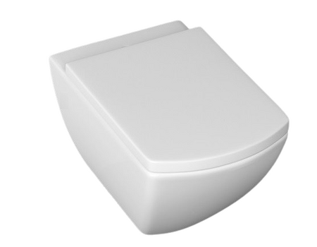 Purita WC wall hung + Toilet Seat