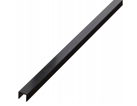Profil Inox black mat 1cm x 270cm