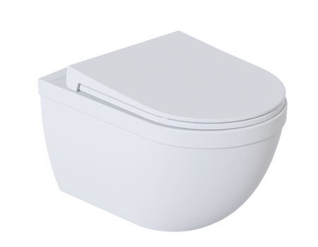 Sirius WC wall hung rimless White (without bidet hole)