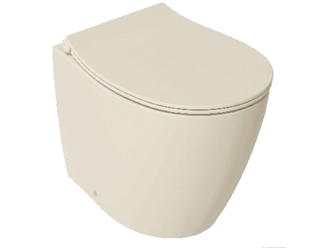Sentimenti Neo WC Solo w/out Bide +Toilet Seat  Ivory Matt