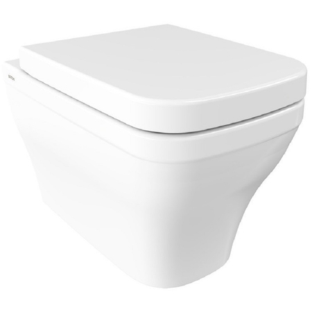 Firenze WC + Toilet Seat White Glossy