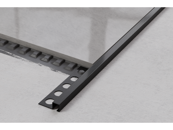 Профиль Inox, черный матт 1cm x 270 cm