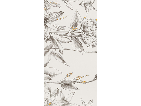 Velo bianco flowers 119,8x59,8 element 3