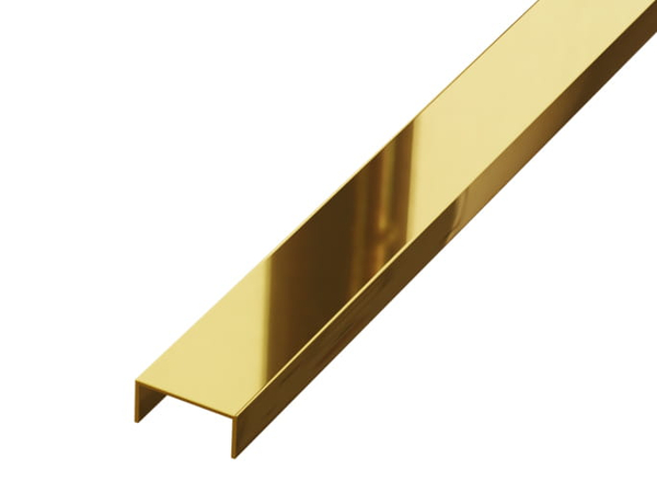 Профиль Inox,золотой 0,5cm x 270cm