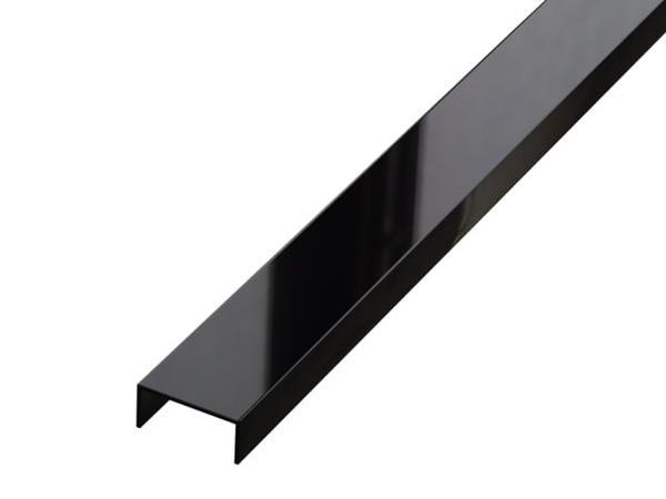 Профиль Inox ,черный   2cm x 270cm