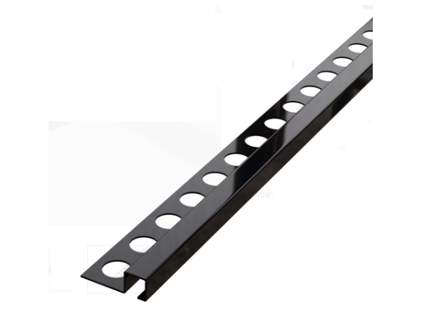 Профиль Inox, черный 1cm x 270 cm