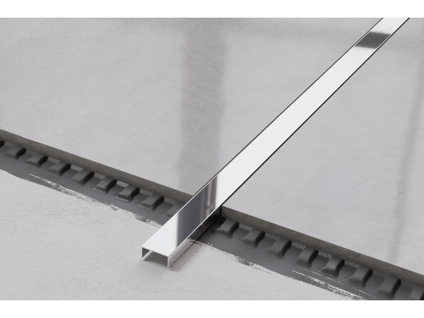 Профиль Inox, хром 2,3cm x 270cm