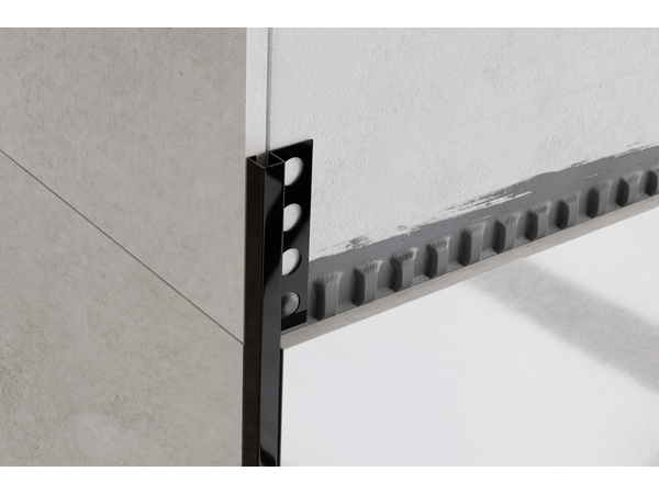 Профиль Inox, черный 1cm x 270 cm