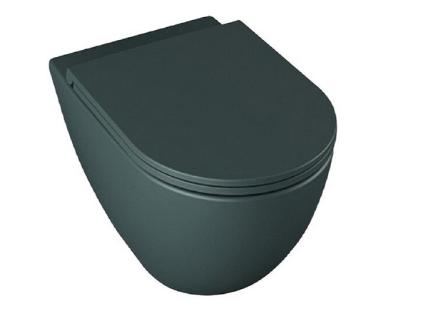 Infinity WC+Toilet Seat  Petrol Green Matt