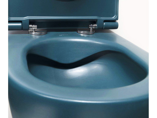Infinity WC+Toilet Seat  Petrol Green Matt
