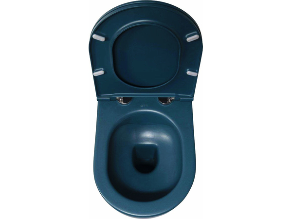 Infinity WC+Toilet Seat  Petrol Green Matt