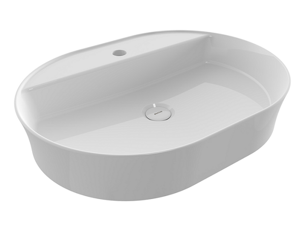 Sottile Slim Washbasin 60cm White Glossy
