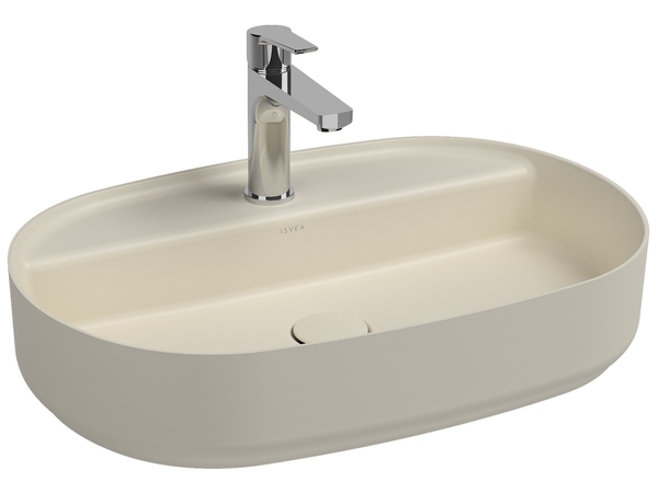 Infinity Washbasin 60 cm Ivory Matt