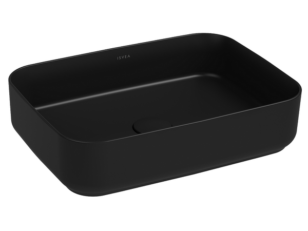 Infinity Washbasin 50cm Black Matt