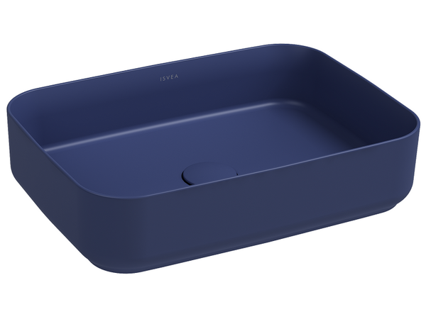 Infinity Washbasin 50cm Blue Matt