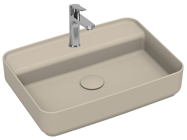 Infinity Washbasin 55 cm Ivory Matt