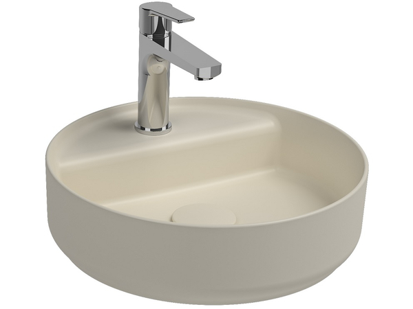 Infinity Washbasin 42 cm Ivory Matt