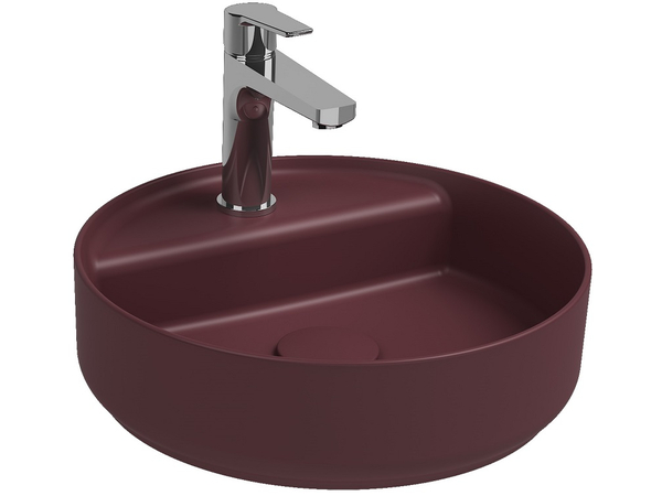 Infinity Washbasin 42 cm Maroon Red