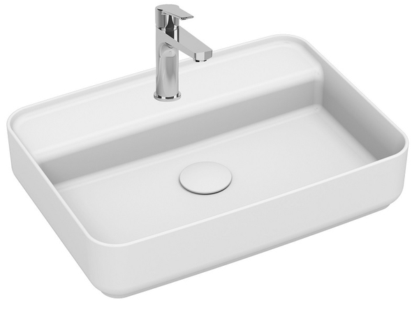 Infinity Washbasin 55 cm White Matt