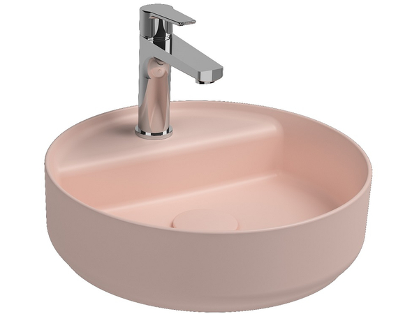 Infinity Washbasin 42 cm Salmon Matt