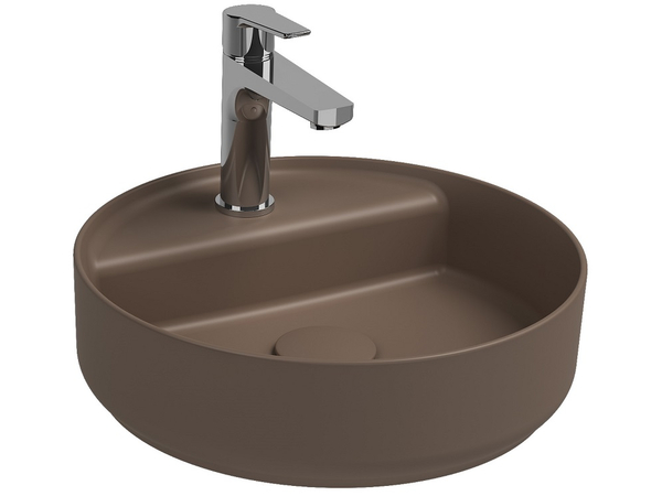Infinity Washbasin 42 cm Taupe Matt