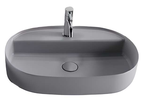 Infinity Washbasin 60 cm Stone Gray