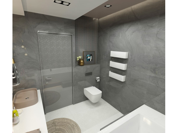 ATLANTIS RECT ANTHRACITE POL 120*240