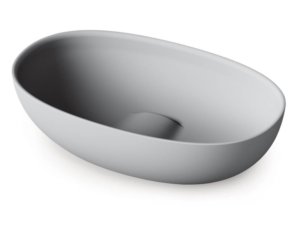 Bella 650*390 Washbasin Silkstone Matte Grey