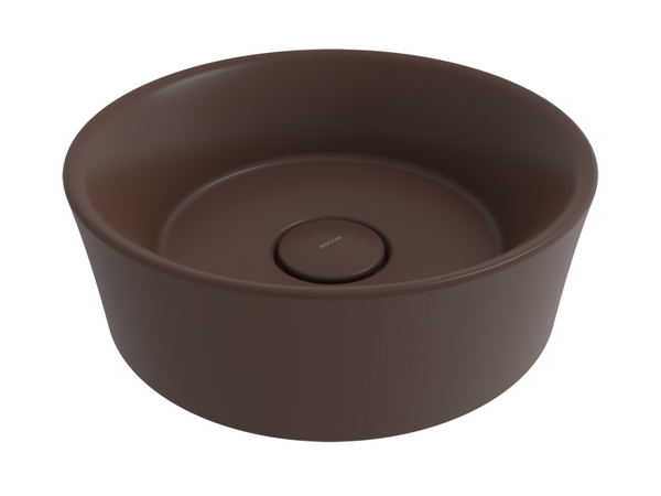 Luna Bowl Basin Brown Matt