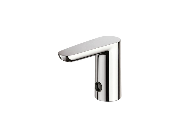 Electronic battery supply tap for wash basin CHROM